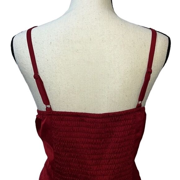 Torrid Satin Tie-Front Sleeveless Crop Top - Picture 8 of 12